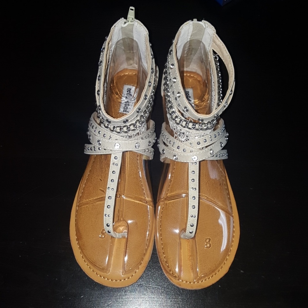 Not Rated Xara Willow Cream Sandals